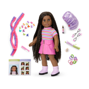Long Hair Looks™ by Truly Me™ 18-inch Doll #135 & hair accessories K8