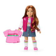 Truly Me™ 18-inch Doll #103 with wavy red hair J3