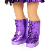February Amethyst Bliss Outfit for 18-inch Dolls D9