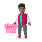 Truly Me™ 18-inch Doll #113 with curly dark-brown hair W3