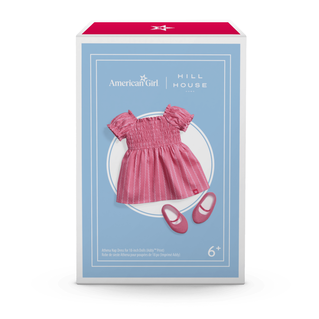 American Girl® x Hill House Home Athena Nap Dress for 18-inch Dolls (Addy™ Print) R4