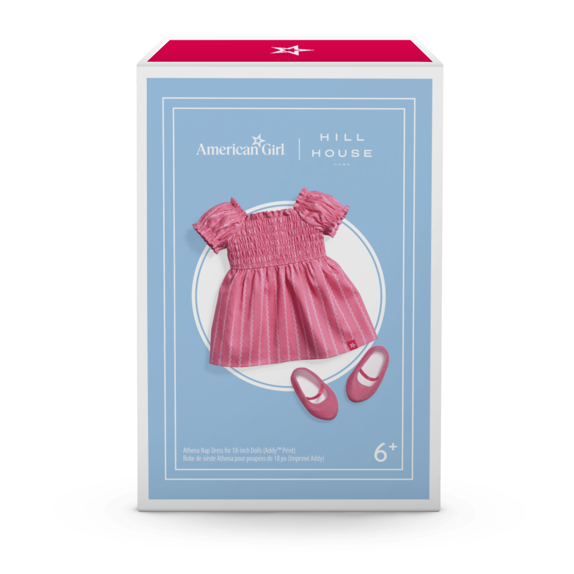 American Girl® x Hill House Home Athena Nap Dress for 18-inch Dolls (Addy™ Print) R4