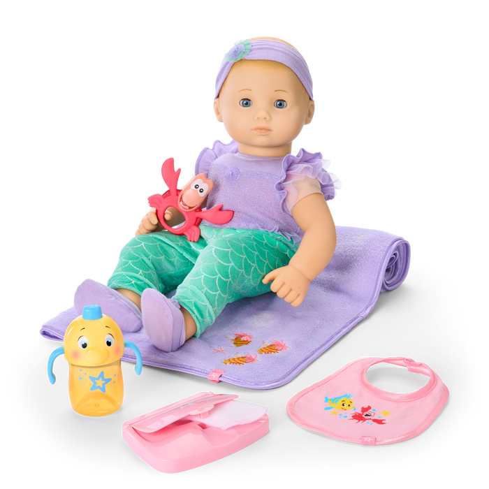 Disney Princess Ariel Cuddle & Care Set with Bitty Baby® Doll by American Girl® K0