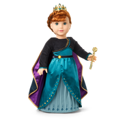 Disney Frozen Queen Anna Outfit & Accessories for 18-inch Dolls by American Girl® H2