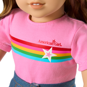 Truly Me™ 18-inch Doll #118 with curly caramel hair K5