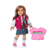 Truly Me™ 18-inch Doll #101 with wavy caramel hair V1