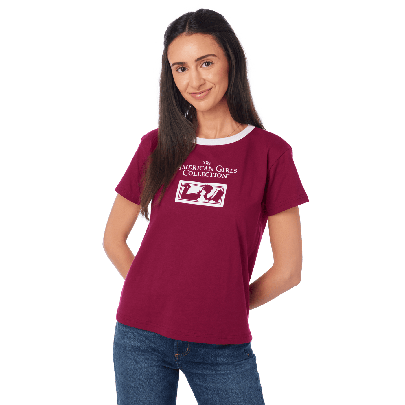 The American Girls Collection™ Ringer Tee for Adults L2
