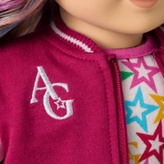 Truly Me™ 18-inch Doll #110 with wavy blonde hair C7