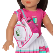 Raquel's™ Pickleball Bag & Paddle Set for 18-inch Dolls (Girl of the Year™ 2026) B8