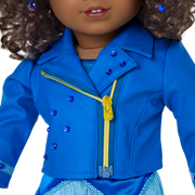 September Sapphire Sparkle Outfit for 18-inch Dolls G1