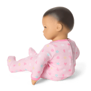 Bitty Baby® Doll #4 with black hair in Pastel Pink W3