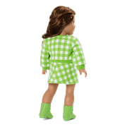 August Peridot Glow Outfit for 18-inch Dolls V4