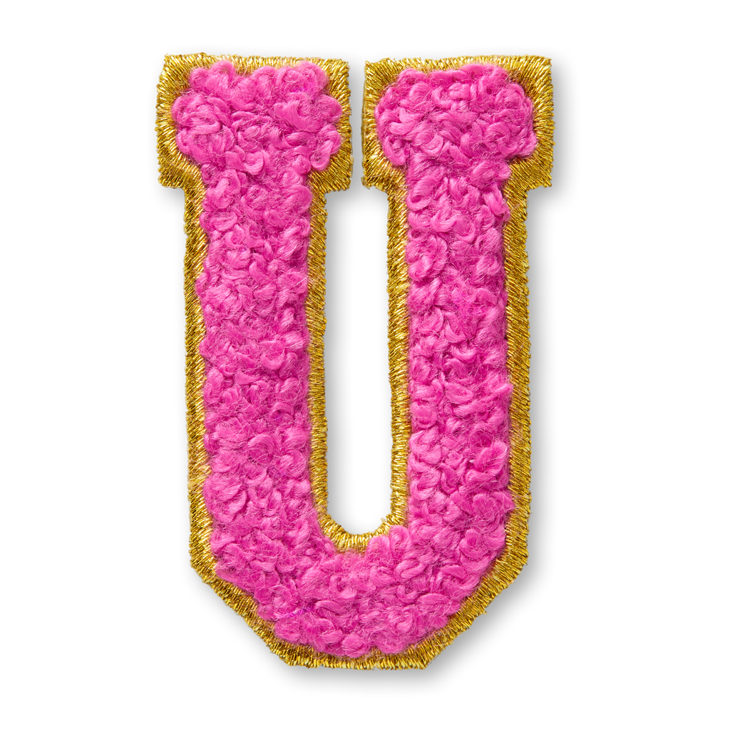 AG™ Letter U Stick-On Patch W3