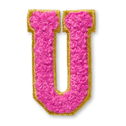 AG™ Letter U Stick-On Patch W3