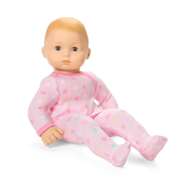 Bitty Baby® Doll #3 with blonde hair in Pastel Pink M4