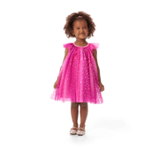 Pink Party-Ready Dress for Little Girls (Bitty Baby®) U5