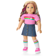 Truly Me™ 18-inch Doll #110 with wavy blonde hair C7