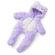 Lovable Lavender Bear One-Piece Outfit for Bitty Baby® Dolls P1