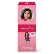 Truly Me™ 18-inch Doll #124 with straight black-brown hair Y6
