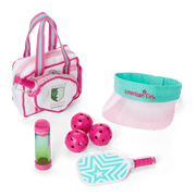 Raquel's™ Pickleball Bag & Paddle Set for 18-inch Dolls (Girl of the Year™ 2026) B8