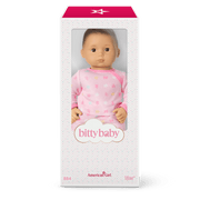 Bitty Baby® Doll #4 with black hair in Pastel Pink W3