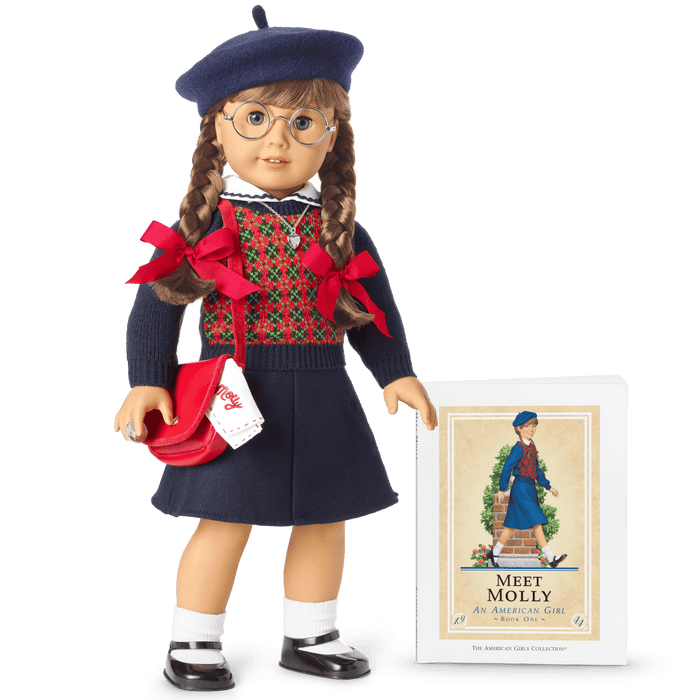 Molly McIntire™ 18-inch Doll, Book & Accessories (Historical Characters) X0