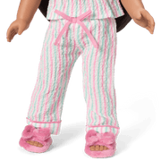 Raquel's™ Coastal Stripes Pajamas for 18-inch Dolls (Girl of the Year™ 2026) O9