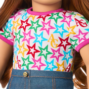 Truly Me™ 18-inch Doll #103 with wavy red hair J3