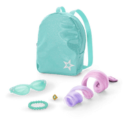 Shimmering Sea Turtle Backpack & Accessory Set for 18-inch Dolls Z2