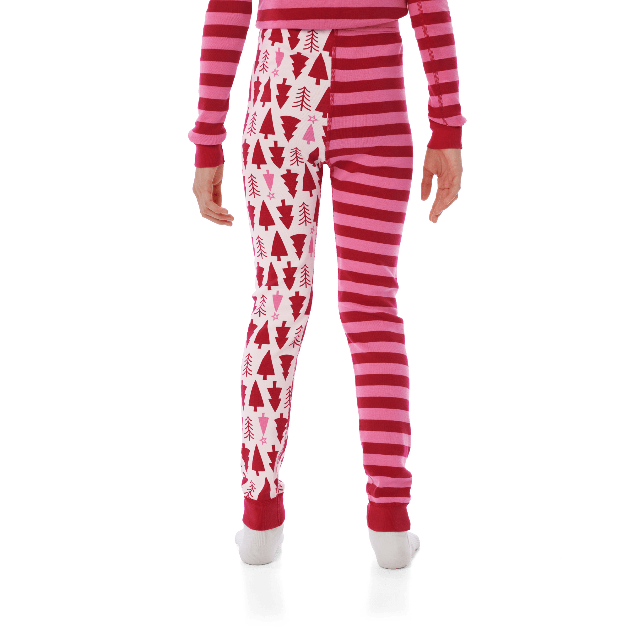 American Girl® x Hanna Andersson Holiday Treetops Pajamas for Little Girls & Girls V4
