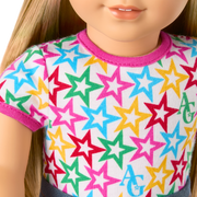 Truly Me™ 18-inch Doll #131 with straight blonde hair B8