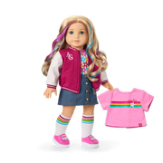 Truly Me™ 18-inch Doll #110 with wavy blonde hair C7