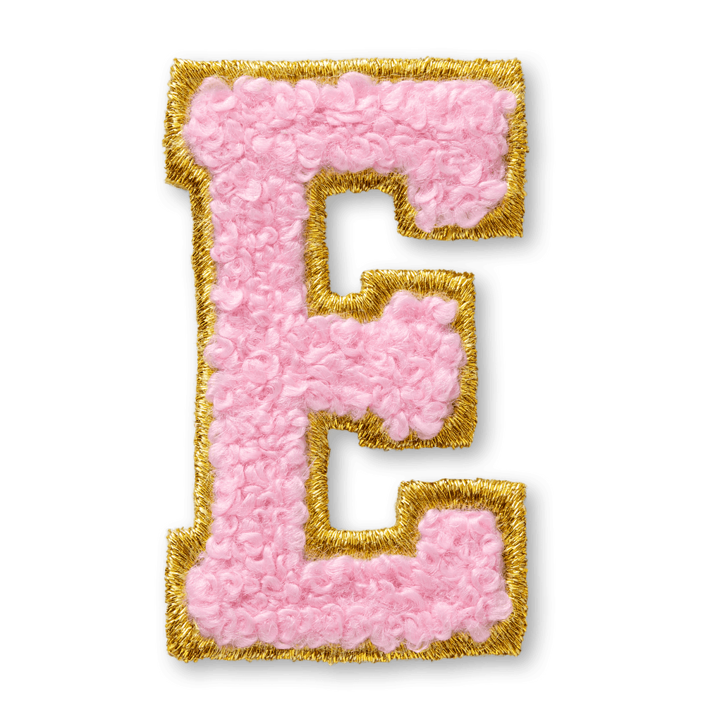 AG™ Letter E Stick-On Patch M8