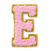 AG™ Letter E Stick-On Patch M8