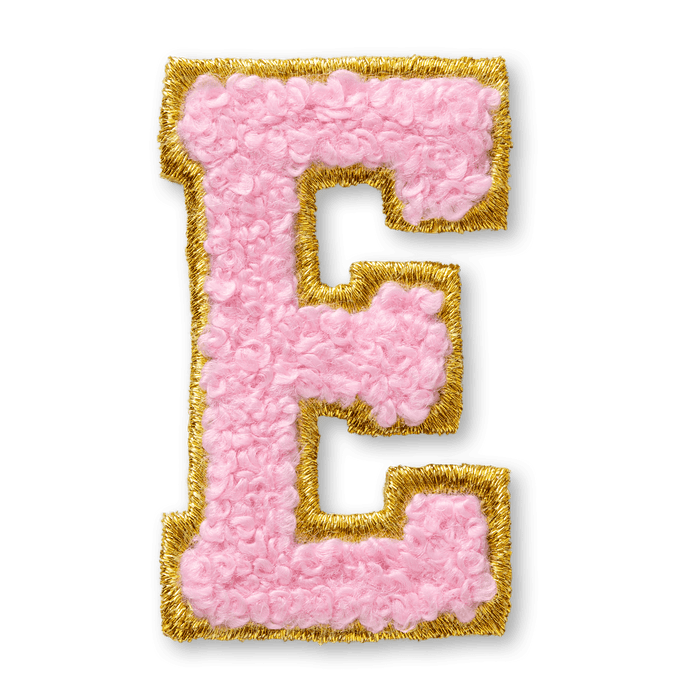 AG™ Letter E Stick-On Patch M8
