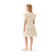 American Girl® x Janie and Jack Sparkly Cream Celebration Dress for Little Girls & Girls R4