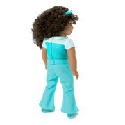 March Aquamarine Dream Outfit for 18-inch Dolls B1