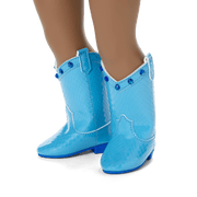 September Sapphire Sparkle Outfit for 18-inch Dolls G1