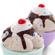 Sundaes for Two Set for 18-inch Dolls Q6