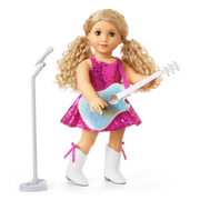 American Girl® x Megan Moroney Guitar & Mic Stand for 18-inch Dolls C3