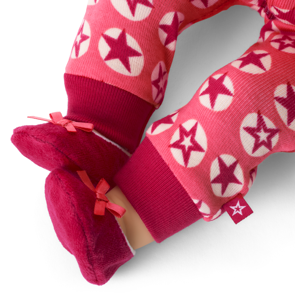 American Girl® x Hanna Andersson Berry Bright Stars Pajamas for Bitty Baby® Dolls C7