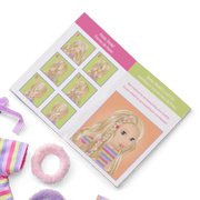 Long Hair Looks™ by Truly Me™ 18-inch Doll #133 & hair accessories Q5