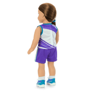 Star Player Basketball Outfit for 18-inch Dolls Z6