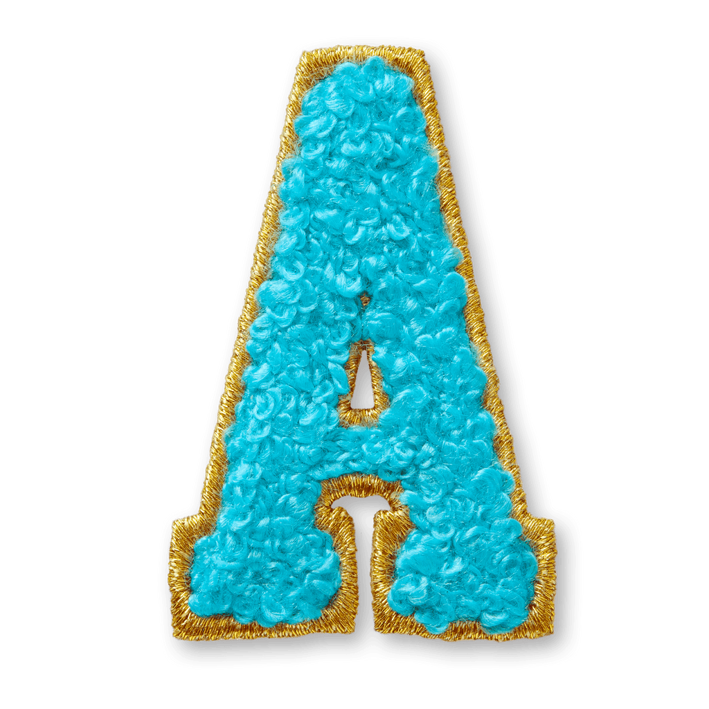 AG™ Letter A Stick-On Patch S9