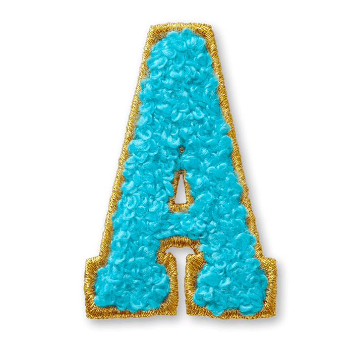 AG™ Letter A Stick-On Patch S9