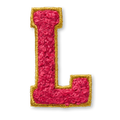 AG™ Letter L Stick-On Patch N4