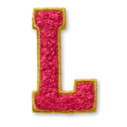 AG™ Letter L Stick-On Patch N4