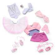 My First Ballet Recital Costume for 18-inch Dolls H1