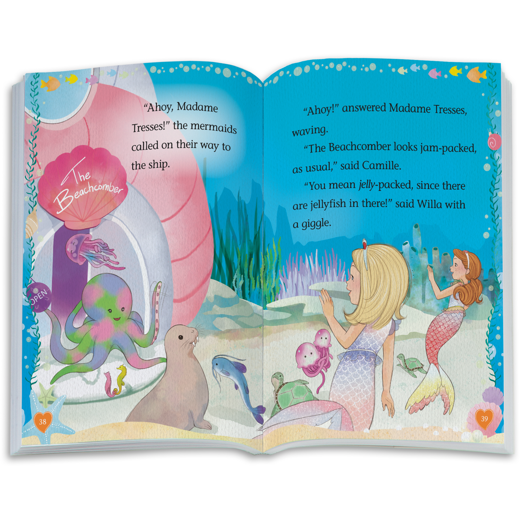 A Fin-tastic Surprise Book (WellieWishers™) N4
