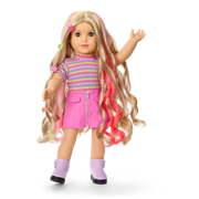 Long Hair Looks™ by Truly Me™ 18-inch Doll #133 & hair accessories Q5